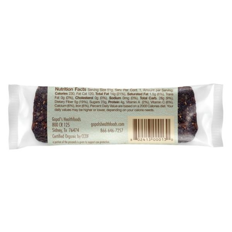 Rawma Bars® Walnut Fig - 1.8 oz (51 Grams) - Alternate View 1