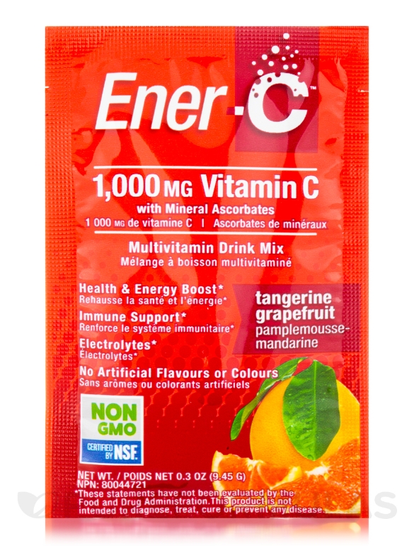 Ener-C Tangerine Grapefruit - 1 Box of 30 Packets - Alternate View 7