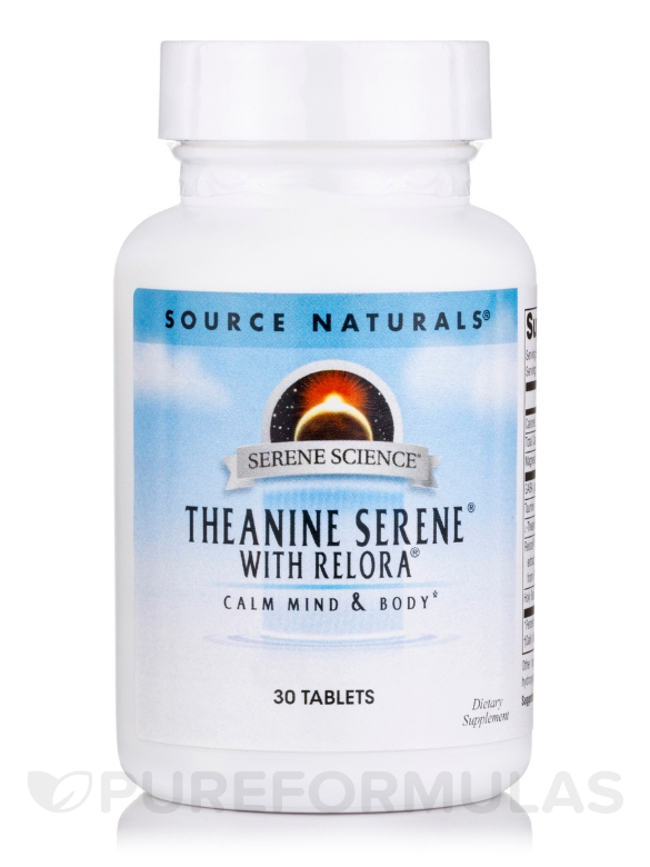 Theanine Serene™ with Relora® - 30 Tablets