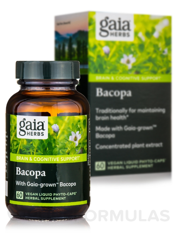 Bacopa - 60 Vegan Liquid Phyto-Caps® - Alternate View 1