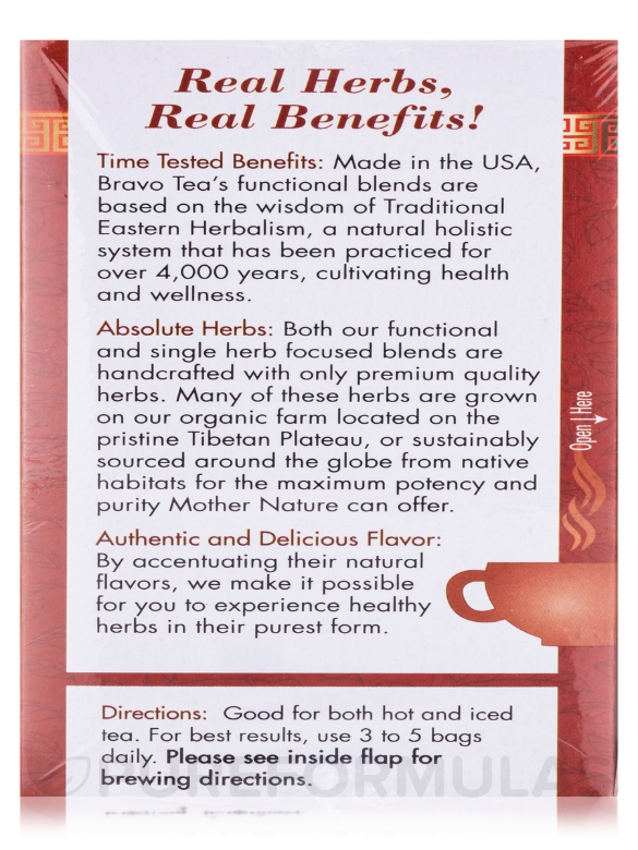 Organic Absolute Red Clover™ Herbal Tea - 20 Tea Bags - Alternate View 7