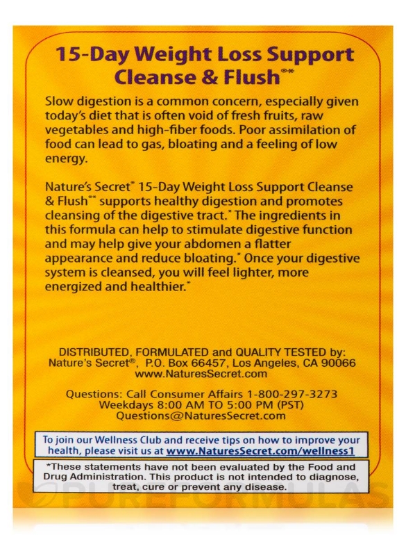 15-Day Weight Loss Support Cleanse & Flush® - 60 Tablets - Alternate View 8