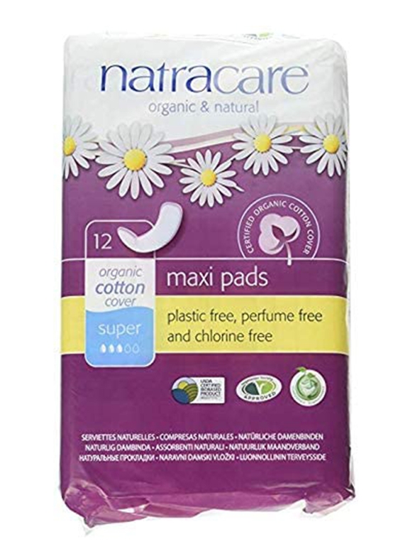 Maxi Pads - Super - 12 Pads