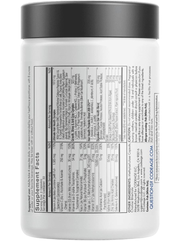  Inositol Supplement - 120 Capsules - Alternate View 1