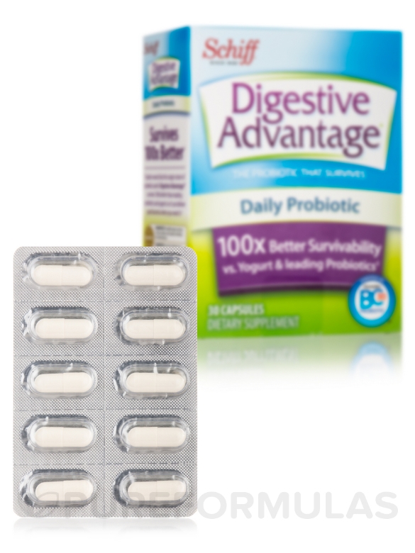 Digestive Advantage® Daily Probiotic - 30 Capsules - Alternate View 1