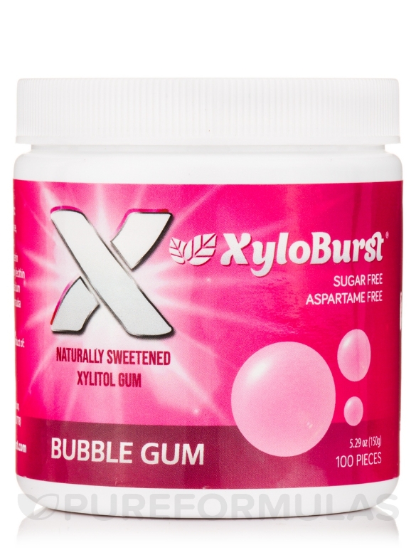 Xylitol Bubble Gum - 5.29 oz (150 Grams)