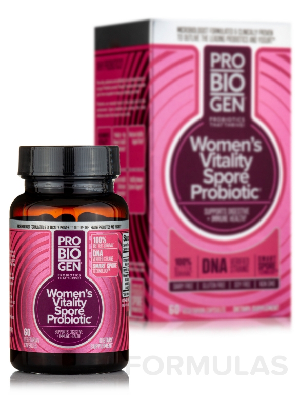 Women's Vitality Spore Probiotic - 60 Vegetarian Capsules - Alternate View 1