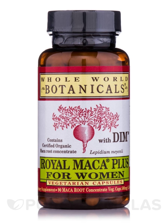 Royal Maca Plus with DIM for Women - 90 Vegetarian Capsules