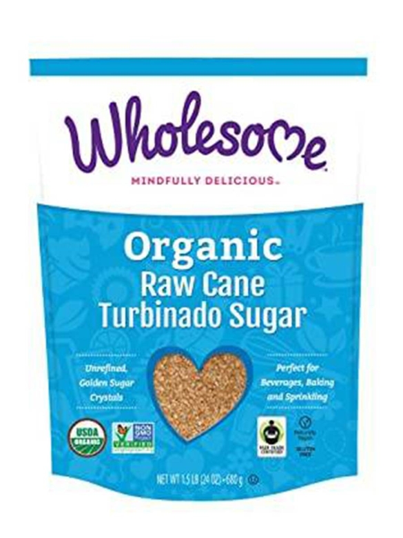 Organic Raw Cane Turbinado Sugar - 24 oz (680 Grams)