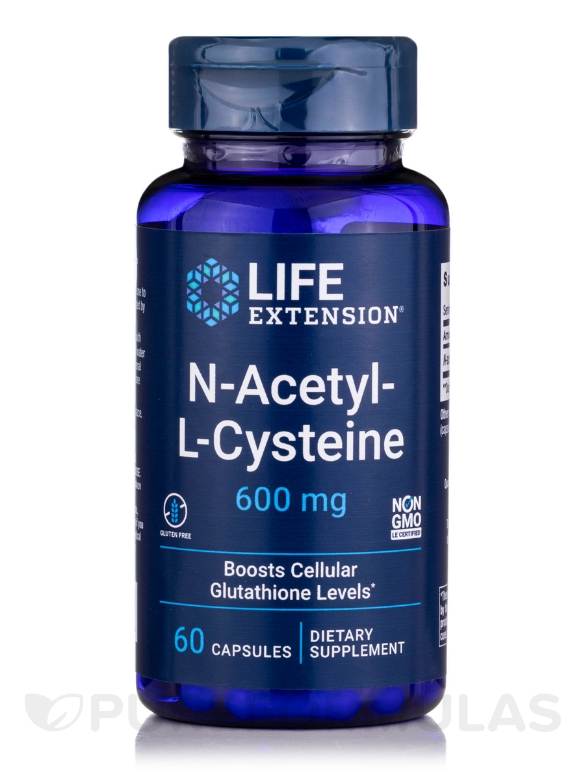 N-Acetyl-L-Cysteine 600 mg - 60 Capsules