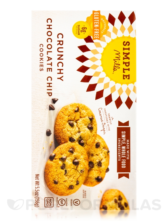 Crunchy Chocolate Chip Cookies - 5.5 oz (156 Grams) - Alternate View 3