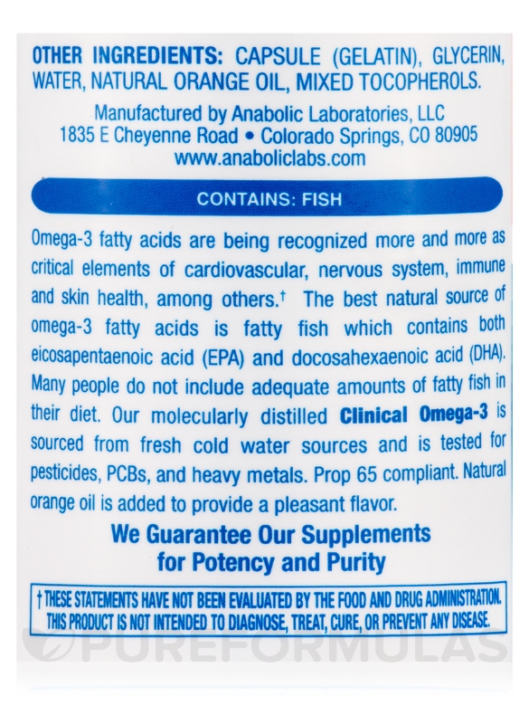  Natural Orange Flavor - 60 Softgels - Alternate View 2