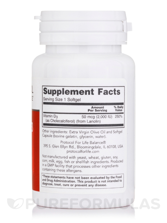 000 IU (High Potency) - 120 Softgels