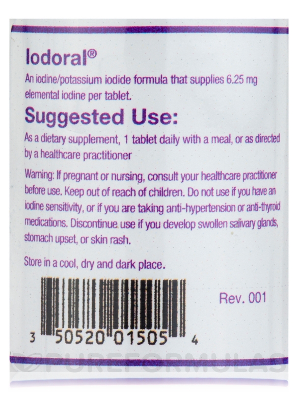 Iodoral 6.25 mg - 90 Tablets - Alternate View 4