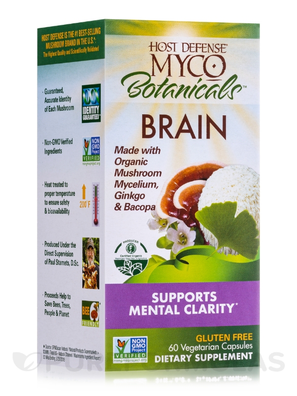 MycoBotanicals® Brain - 60 Vegetarian Capsules