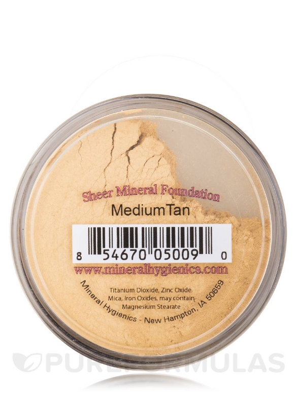 Sheer Mineral Foundation - Medium Tan - 40 Grams - Alternate View 2