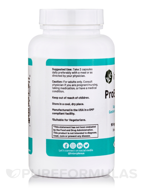 ProEnt2 Plus™ - 90 Vegetarian Capsules - Alternate View 3