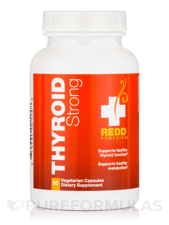 Thyroid Strong - 60 Vegetarian Capsules - Alternate View 10