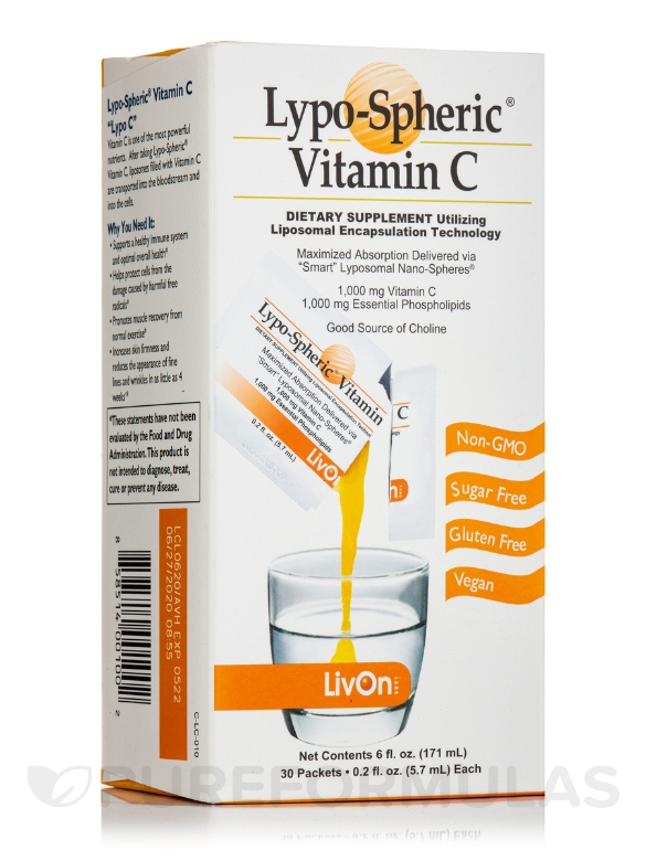 Lypo-Spheric® Vitamin C - 30 Packets