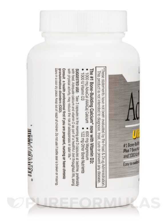 AdvaCAL® Ultra 1000 - 120 Capsules - Alternate View 3