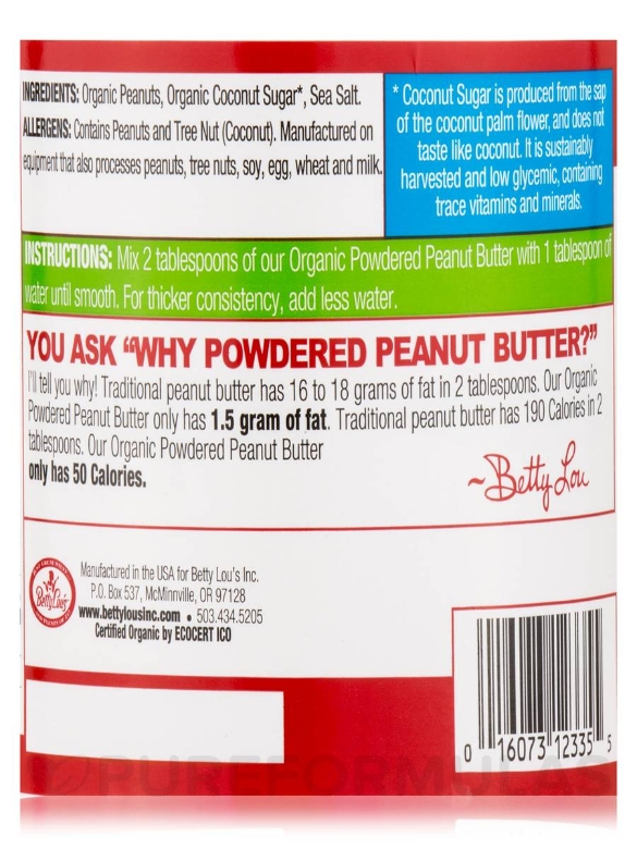 Organic Powdered Peanut Butter