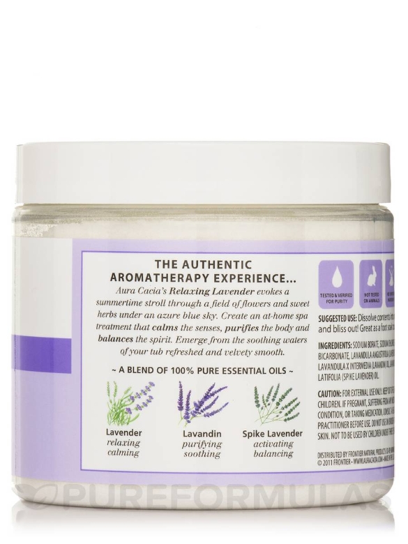 Relaxing Lavender Aromatherapy Mineral Bath Salts (Lavender Harvest) - 16 oz (454 Grams) - Alternate View 1