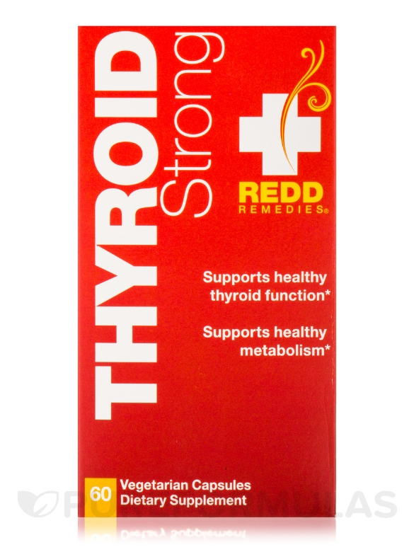 Thyroid Strong - 60 Vegetarian Capsules - Alternate View 2