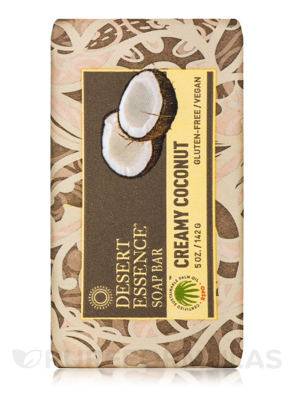 Creamy Coconut Soap Bar - 5 oz (142 Grams) - Alternate View 1