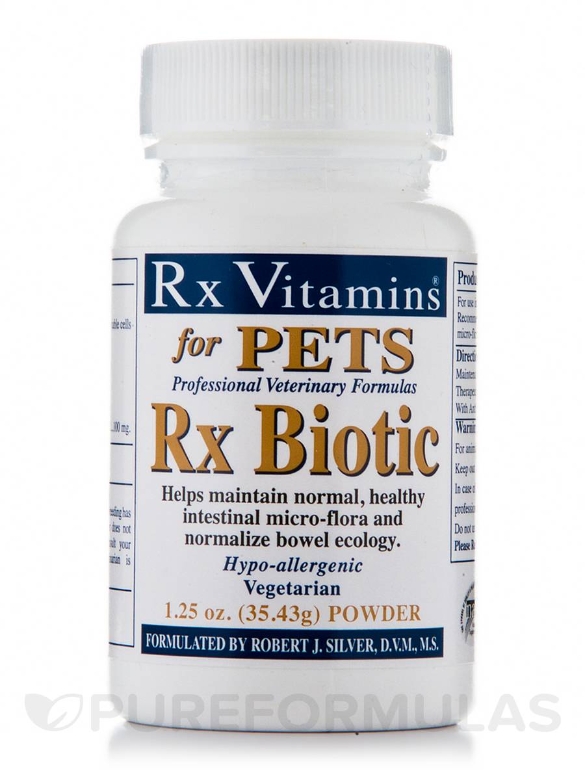 Rx Biotic Powder for Pets - 1.25 oz (35.43 Grams)