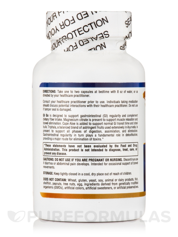 GI Go - 60 Vegetarian Capsules - Alternate View 2