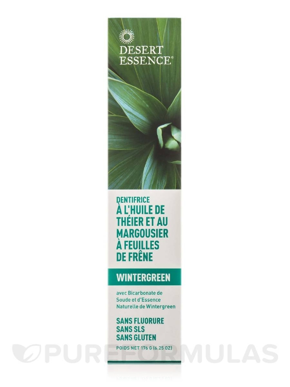 Natural Tea Tree Oil & Neem Toothpaste - 6.25 oz (176 Grams) - Alternate View 3