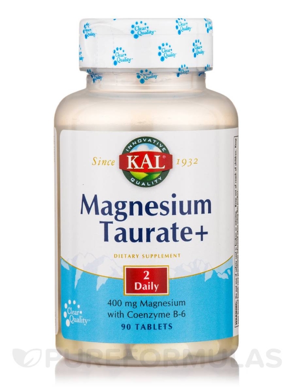 Magnesium Taurate+ 400 mg - 90 Tablets