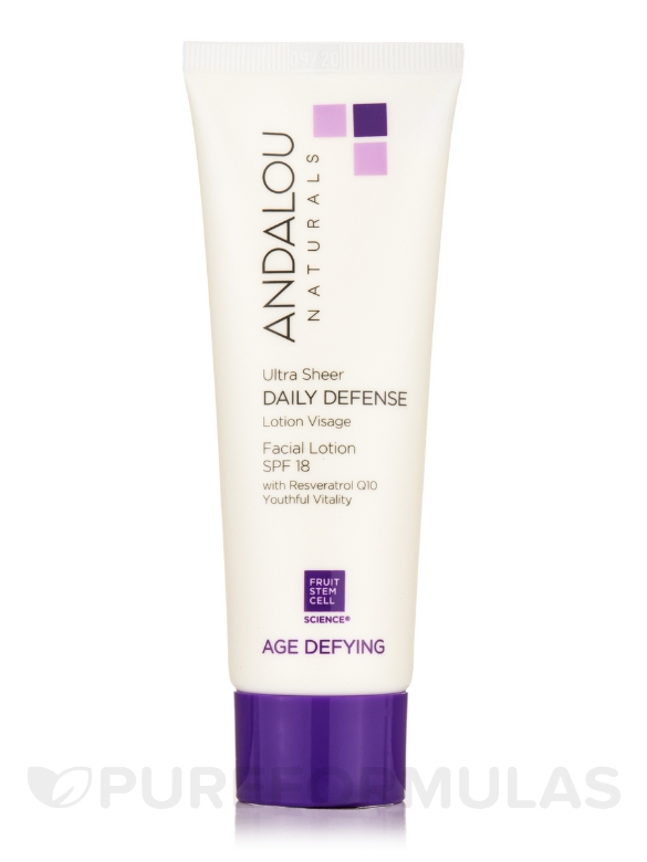 Ultra Sheer Daily Defense Facial Lotion SPF 18 - 2.7 fl. oz (80 ml) - Alternate View 7