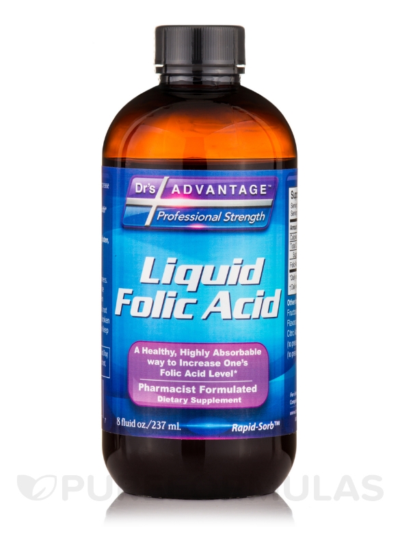 Liquid Folic Acid - 8 fl. oz (237 ml)