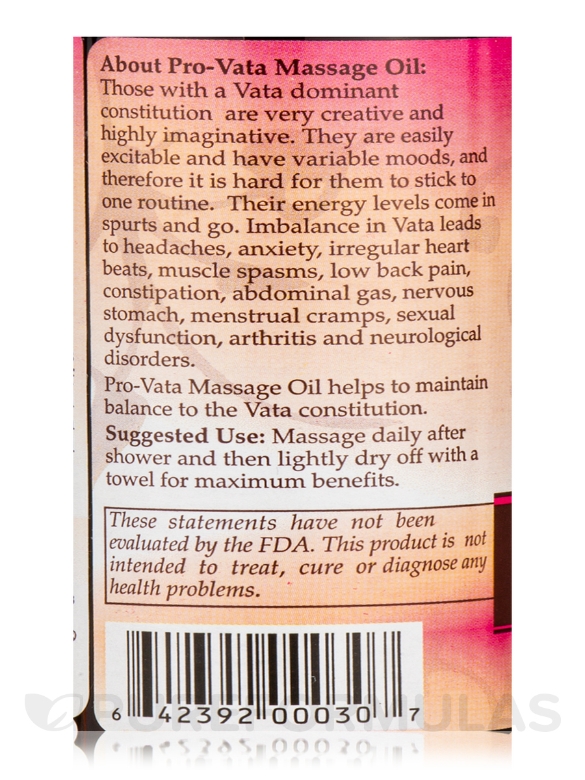 ProVata Massage Oil™ - 6 oz - Alternate View 4