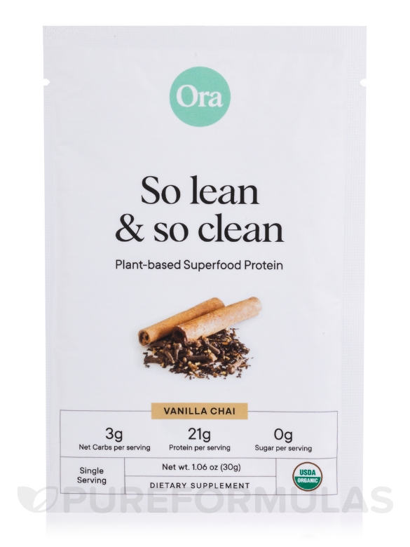 So Lean & So Clean: Organic & Plant-Based Protein Powder