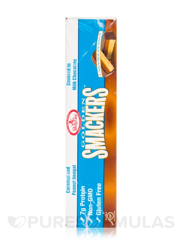 Golden Smackers™ Caramel Peanut - Box of 12 Bars - Alternate View 2