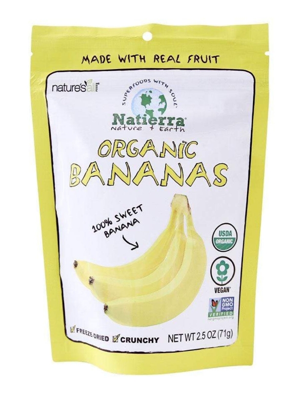 Organic Freeze-Dried Bananas - 2.5 oz (71 Grams)