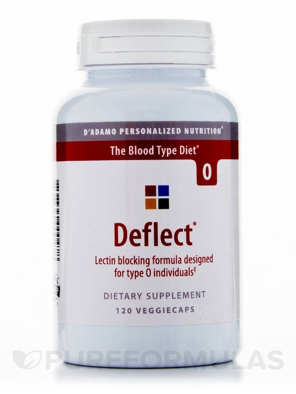 Deflect® Lectin-Blocking Formula (Type O) - 120 Vegetarian Capsules