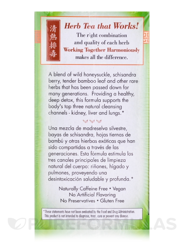 Triple Detox™ Herbal Tea - 20 Tea Bags - Alternate View 4