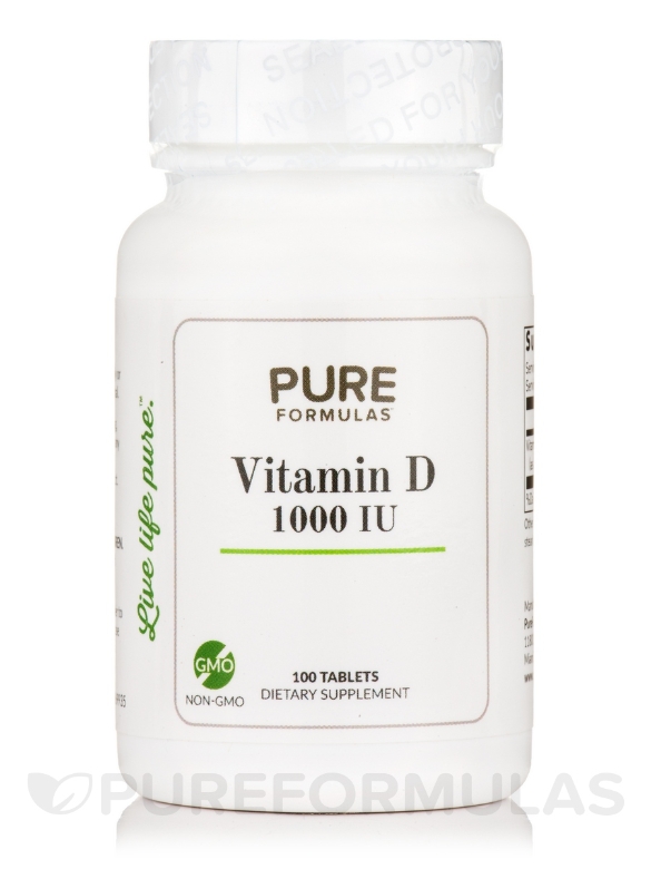 Vitamin D 1000 IU - 100 Tablets