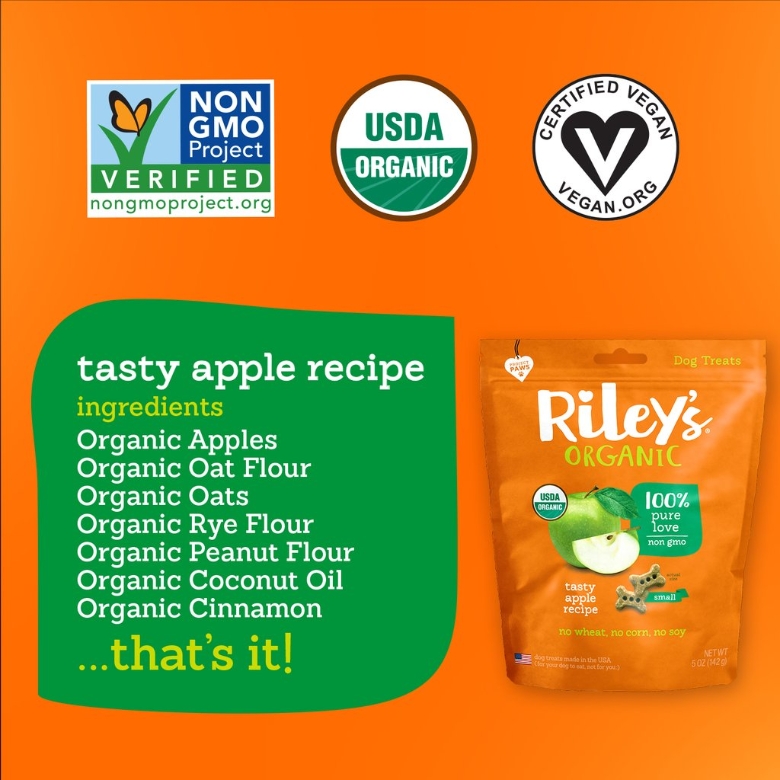 Tasty Organic Apple Baked Biscuits