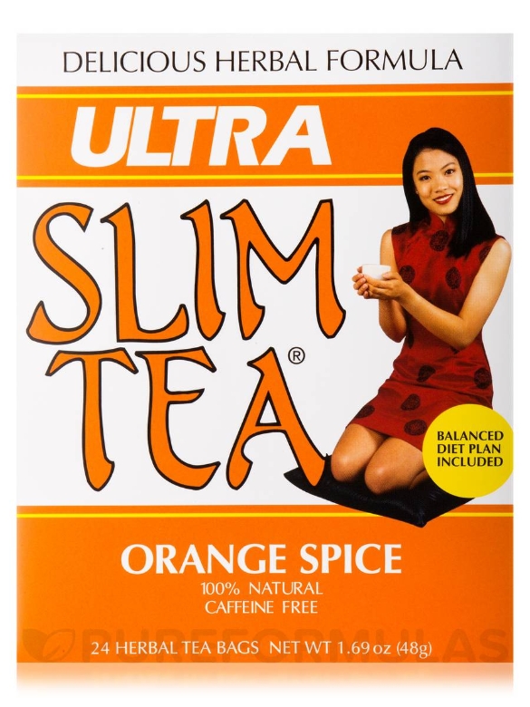 Ultra Slim Tea® Orange Spice - 24 Tea Bags (1.69 oz / 48 Grams) - Alternate View 1