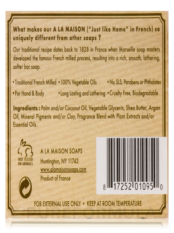 Pure Coconut Soap Bar (Value Pack) - 4 Bars (3.5 oz Each) - Alternate View 4