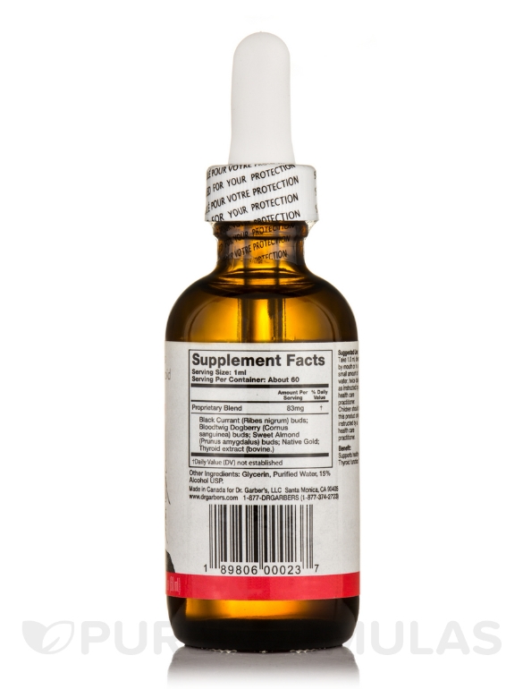 Thyro Support - 2 fl. oz (60 ml) - Alternate View 1