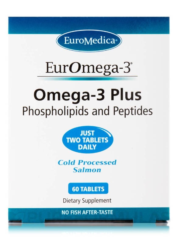 EurOmega-3® Omega-3 Plus - 60 Tablets - Alternate View 1