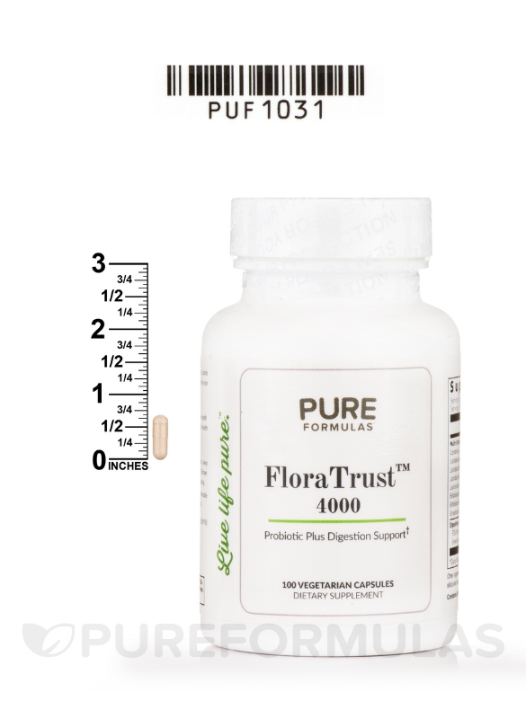 FloraTrust™ 4000 - 100 Vegetarian Capsules - Alternate View 8