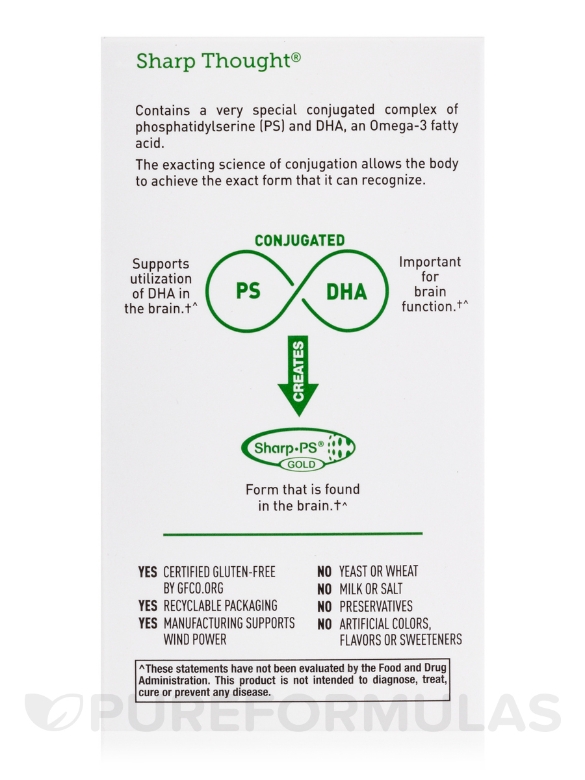 Sharp Thought - 30 Capsules - Alternate View 6
