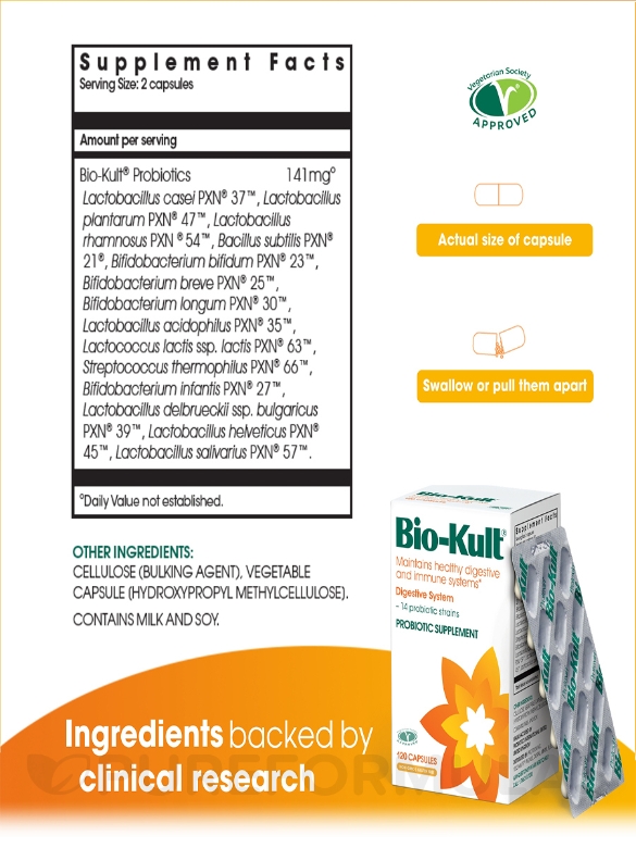 Bio-Kult® Probiotic - 60 Capsules - Alternate View 10