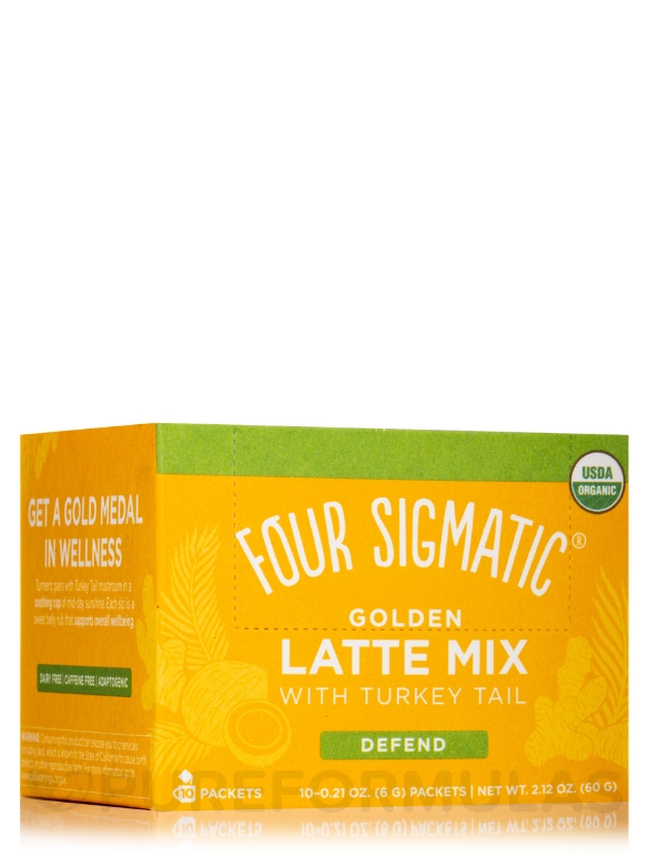 Golden Latte Mix with Turkey Tail - 10 Packets